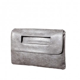 New Fashion Women Envelope Clutch Bag Leather 