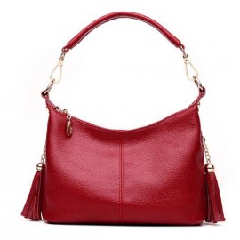 European and American Style Women's Genuine Leather Bag