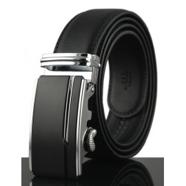 Formal Classic Quadrate Alloy Buckle Belt For Men