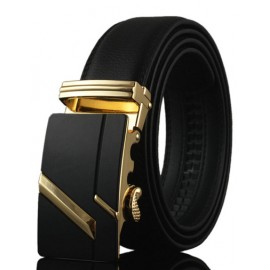 Trendy Automatic Alloy Buckle Belt For Men