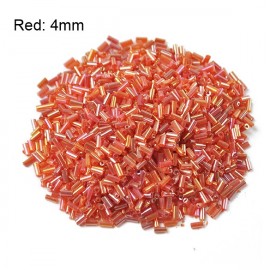 Jewelry Making 2mm/800pcs 4mm/400pcs Tube Czech Glass Spacer Beads U Pick