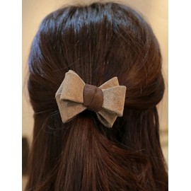 Ladylike Bowkot Emebllised Hair Tie in Two Tone