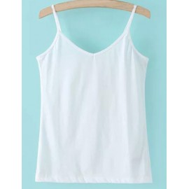 Basic Pure Color Spaghetti Tank Top